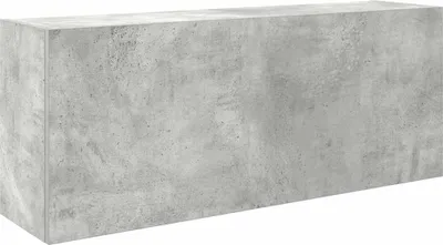 Immagine prodotto di Pensile bagno grigio cemento 100x25x40 cm materiale legno