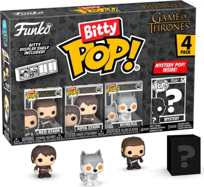 Immagine prodotto di Game of Thrones Bitty POP! figure in vinile 4-pack Ned Stark 2,5 cm