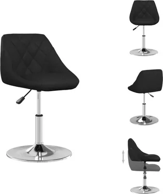 Produktbild von vidaXL Barhocker Schwarz Kunstleder -  Barhocker