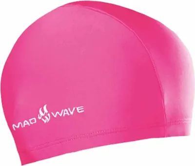 Produktbild von Madwave Elasthan Junior Badekappe Rosa Rosa One Size