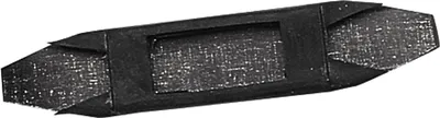 Produktbild von Waldhausen Kinnkettenschutz Aus Gummi Silber  Silber One Size