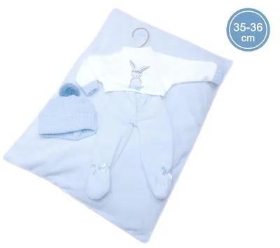 Produktbild von Lortens M635-55 Kleidung für Puppenbaby Neugeborene Größe 35-36 cm