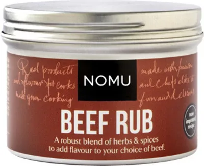 Produktbild von Nomu Barbecue Rub Gewürz Beef 50g Dose (Rind)