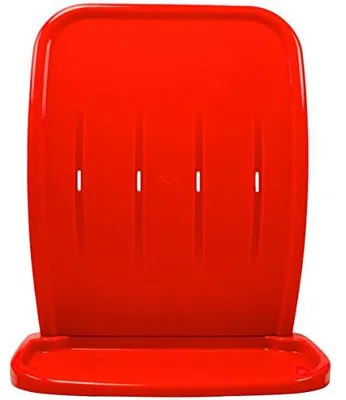 Feuerlöscher-Ständer für 2 Feuerlöscher, rot, zweiteilig
