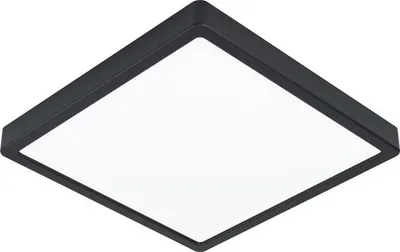 Produktbild von Eglo LED Deckenleuchte Aufbaupanel Fueva 5 Schwarz 29x29cm 20W 2500lm Neutralweiß 4000K