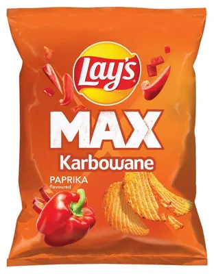 Image de Chips Lay's Max, saveur paprika, 40 g
