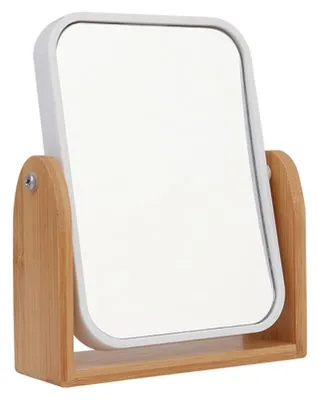 Image de Solidchoice - Miroir de grossissement double face avec support pivotant