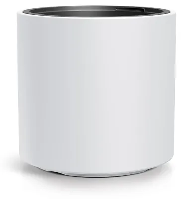 Produktbild von HEOS DBHER400 Runder Blumentopf mit Einsatz | Weiß