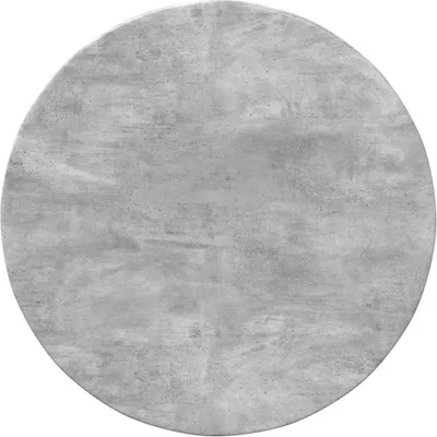 Immagine prodotto di Piano tavolo vidaXL grigio cemento Ø 60 x 1,5 cm in materiale composito