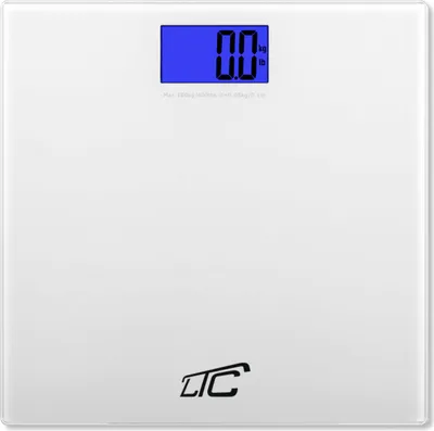 Produktbild von Elektronische Glas-Badezimmerwaage bis 180 kg präzise zur Körpergewichtskontrolle