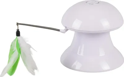 Obrázek produktu pro Laserová hračka s peřím 2v1 pro kočky