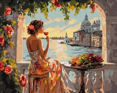 Image de Peinture par numéros - Rêves d'été 40 x 50 cm - Ideyka