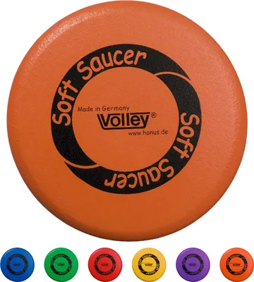 Produktbild von VOLLEY Schaumstoff Frisbee Wurfscheibe ELE'Soft Saucer mit Elefantenhaut, 25 cm