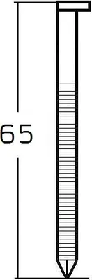 Produktbild von KMR Ringnutnagelstreifen 34° Box Gas 2,8/3,1x64H GALV Karton=2200 Stück