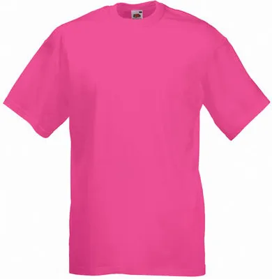 Produktbild von Fruit of the Loom - Kids Valueweight T - Fuchsia - 152