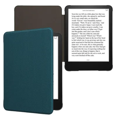 Produktbild von kwmobile Hülle kompatibel mit Amazon Kindle Paperwhite (2024)/Colorsoft - Nylon eReader Schutzhülle Cover Case - Petrol