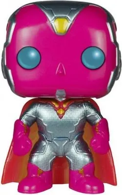 Produktbild von Funko Pop! Marvel: Vision (Metallic) #71 FYE Exclusive