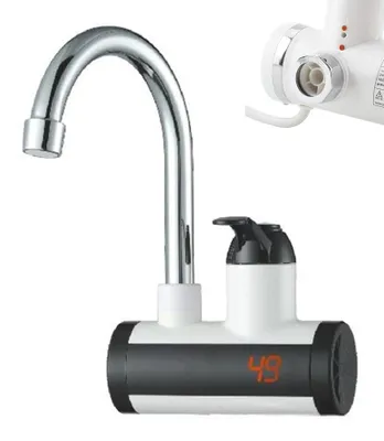 Productafbeelding van Tavalax Boilers – doorstroomverwarmer met digitaal display – Direct warm water - verwarming in slechts 2 seconden. | hoogwaardige uitrusting voor het dagelijks leven | Doordachte functies en comfortabel gebruik | modern design met praktische details in gedachten | veelzijdig en helder beschreven | duidelijke productinformatie voor een weloverwogen keuze | interessante oplossing voor het dagelijks leven, thuis en in de vrije tijd | Tavalax-concept met focus op functie, bediening en eigentijds