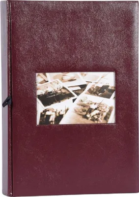 Zdjęcie produktu dla Henzo album z wkładkami Edycja 300 zdjęć 10x15 cm Czerwony ekoskórą z okienkiem