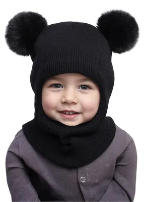 Produktbild von Warme Wintermütze für Kinder mit Pompon