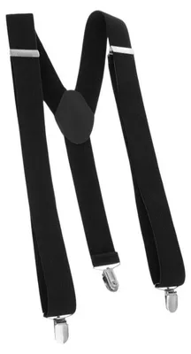 Zdjęcie produktu dla Ruhhy 27645 Elastyczne szelki męskie, szerokość 3,5 cm, długość 75–115 cm, czarne