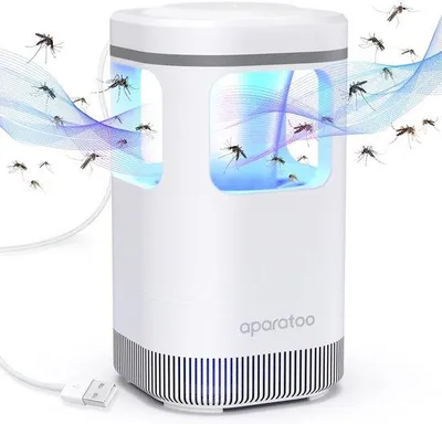 Zdjęcie produktu dla Lampa elektryczna odstraszająca komary - lampa odstraszająca owady - do użytku wewnątrz i na zewnątrz - skuteczna ochrona przed komarami