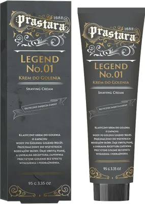 Produktbild von PRASTARA Legend Nr. 01 Rasiercreme 95 g