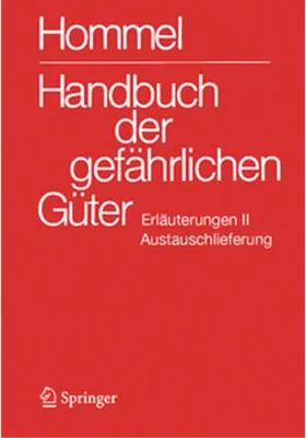 Image de Handbuch der gefährlichen Güter. Erläuterungen II. Austauschlieferung, Dezember 2025