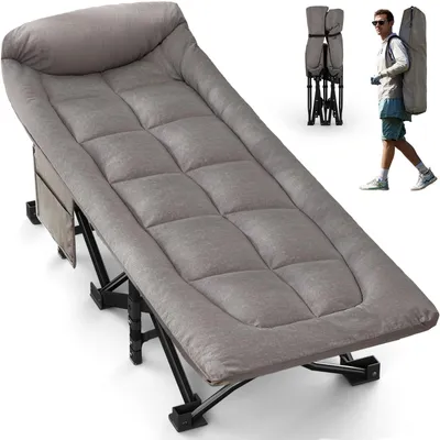Produktbild von Faltbares Campingbett mit einer Tragfähigkeit von 250 kg