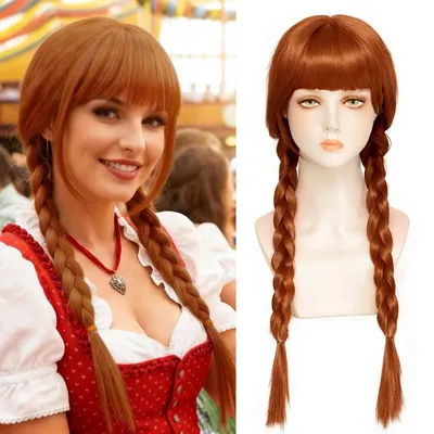 Obrázok produktu pre Paruka, tmorožová, dvojité vrúbkovanie, s čelenkou, nastaviteľná, syntetické vlákno, vhodná na Halloween a cosplay, dámska