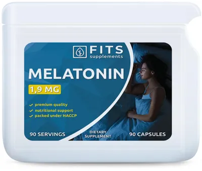 Produktbild von Melatonin 1,9 mg, 90 Kapseln
