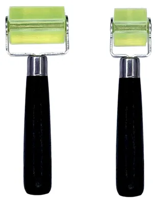 Produktbild von 2 Stück Andrückrollen 3 cm und 5 cm, Silikon Andrückrollen für Kantenumleimer und zum Verschweißen