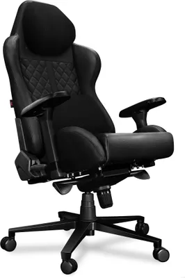 Produktbild von YUMISU Gaming Stuhl 2050 Magnetic Real Leather, Verstärkte Stahlkonstruktion, Höhenverstellbar - Bürostuhl Schreibtischstuhl PC-Stuhl