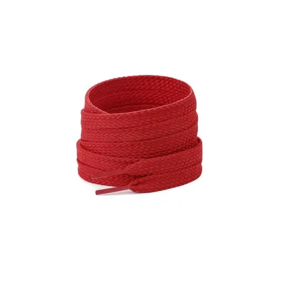 Produktbild von Breite flache Sneaker Schnürsenkel - Breite: 10mm - Rot - 130 cm