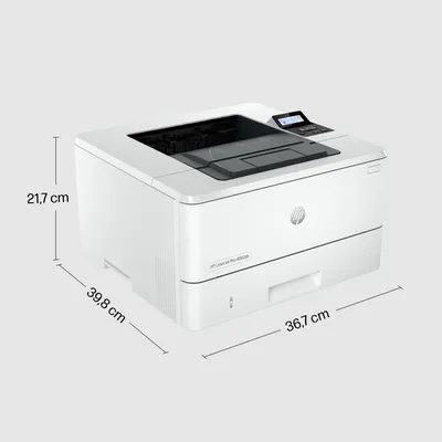 Produktbild von HP LaserJet Pro 4002dn Drucker, Laser, 1200 x 1200 DPI, A4, 40 Seiten pro Minute, Doppelseitiger Druck, Weiß
