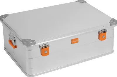 Produktbild von ALUBOX Premium Lagerbox Stapelecken - 114 Liter 30 cm hoch