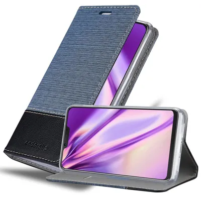 Immagine prodotto di Cadorabo custodia per Cubot P20 custodia protettiva in blu custodia per cellulare custodia a libro cover