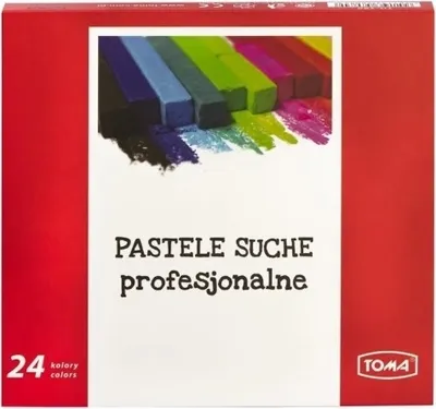 Zdjęcie produktu dla Toma, Kredki pastelowe, 24 kolory