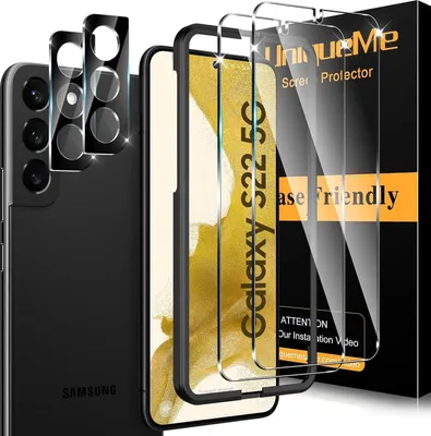 Produktbild von Panzer Schutzfolie für Samsung Galaxy S22 - 5 Stück, 9H Härte, HD-Klar