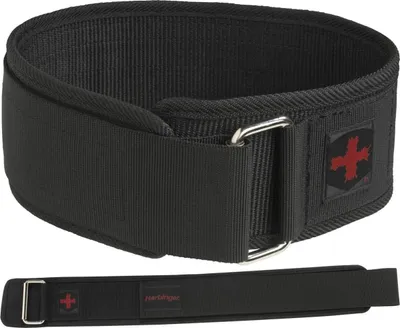 Produktbild von Harbinger Nylon Belt, Gewichthebegürtel, Erwachsener, Männlich, Schwarz, Rot, Nylon, XL