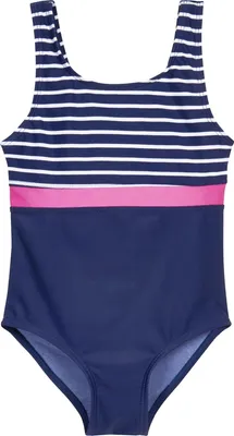 Produktbild von UV-Schutz Badeanzug Ringel : marine 158/164 Farbe: marine Größe: 158/164