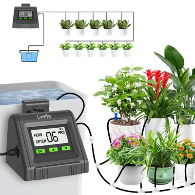 Image de Arrosage automatique, Système d'arrosage intérieur , Peut arroser 11 plantes