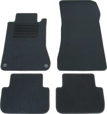 Produktbild von AD Tuning Fußmatten Set für Mercedes CLK Typ W209 Coupe, Bj. 5/2002-4/2009