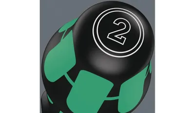 Produktbild von Wera 334/355/6 Kraftform Plus Lasertip Schraubendrehersatz