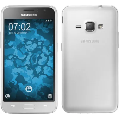 Produktbild von PhoneNatic Case kompatibel mit Samsung Galaxy J1 (2016) J120 - clear Silikon Hülle 360° Fullbody Cover