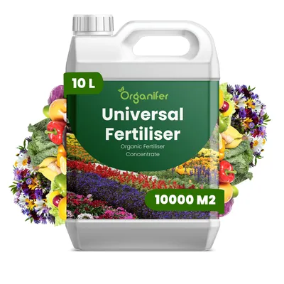 Produktbild von Flüssigdünger Universal 10L – 3-4-3 NPK – Flüssig-Pflanzendünger Für Alle Pflanzen – Organifer