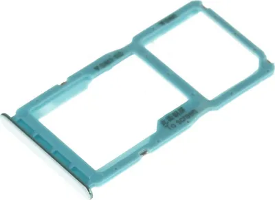 Produktbild von Simkarten Halter für Huawei P30 lite (MAR-LX1A), Hellblau / Breathing Crystal