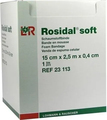 Image de Bande Rosidal Soft 15x0,4 cmx2,5 m 1 pc