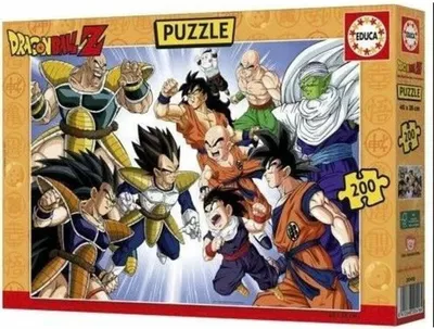 Produktbild von Puzzle - EDUCA - Dragon Ball DBZ - 200 Teile