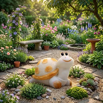 Immagine prodotto di Tartaruga LED di circa 14 cm - figura decorativa